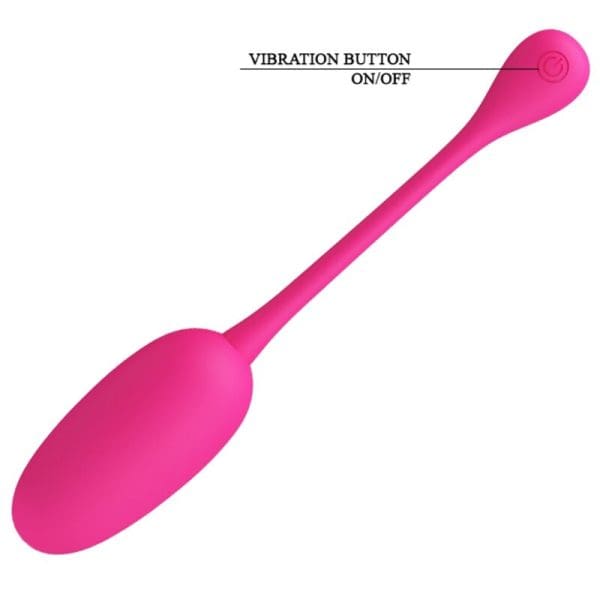 PRETTY LOVE - KNUCKER PINK RECHARGEABLE VIBRATING EGG 6